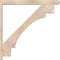 Ekena Millwork Merced Craftsman Smooth Outlooker, Douglas Fir, 5 1/2"W x 46"D x 46"H OUT06X46X46MRC04SDF - alternate 4